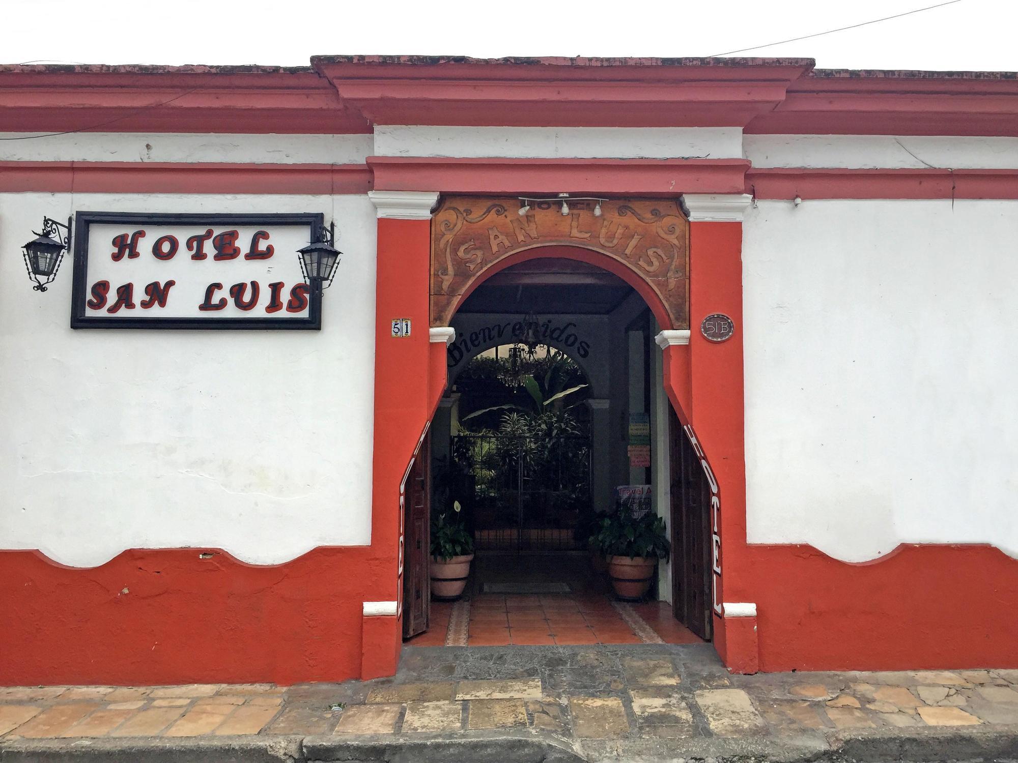 Hotel San Luis San Cristóbal de Las Casas Exteriör bild